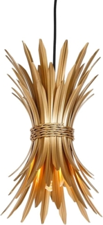 Qazqa Pendelleuchte Wesley, ohne Leuchtmittel, E27, Gold, Art Deco, Stahl, 1-flammig