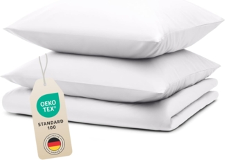 Blumtal Bettwäsche Bettbezüge aus Atmungsaktivem Mikrofaser pflegeleicht & faltenfrei, Oeko-Tex Zertifiziert