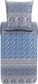 Bassetti BETTGARNITUR IMPERIA BLAU 155X220 *9323471 HW 2022 NEUHEITEN