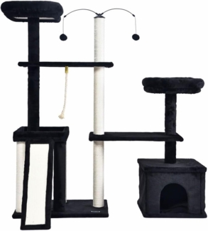 HOME DELUXE Kratzbaum JAX - Schwarz