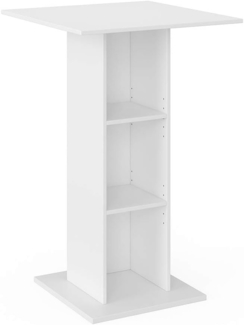 Bartisch Rodeo Weiß 70 x 70 cm Vicco