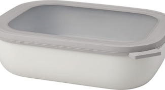 Mepal Multischüssel Cirqula Rechteckig Nordic White 2000 ml