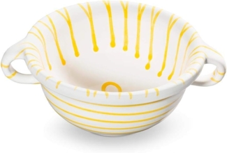 Gmundner Keramik Gelbgeflammt, Weitling (Ø 17cm)