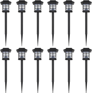 Solarleuchte LED-Licht Set für den Außenbereich 12 Stück 41161