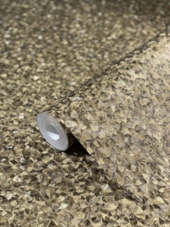 Glööckler Vliestapete Gold, uni, moderne Tapete für Wohnzimmer Schlafzimmer Küche