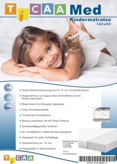 Kindermatratze 80x160 MedAllergen