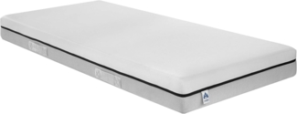 Irisette Smart 2 in 1 Duo 7-Zonen Kaltschaummatratze, Stiftung Warentest Testurteil 1,9 (Ausgabe 02/2024) Duo Härtegrad H3 und H4, 90x190 cm, Öko-Tex zertifiziert