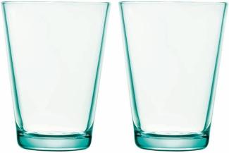 Iittala Glas Kartio Water Green (Groß) (2-teilig) 1008633