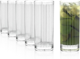 Stölzle Lausitz NEW YORK BAR SOHO Longdrinkglas 405 ml 6er Set - A