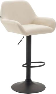 Barhocker Braga Kunstleder, Creme