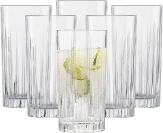 Schott Zwiesel Longdrinkglas Stage 6er Set, Cocktailglas, Highball Glas, Tritan Kristallglas, 440 ml, 121556