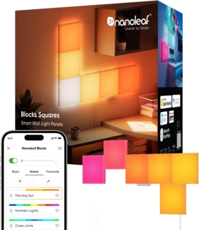Nanoleaf Blocks Big Squares Starter Kit - 6PK
