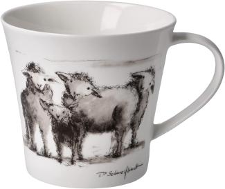 Goebel Coffee-/Tea Mug Peter Schnellhardt - Neugierige Horde, Tasse, Becher, Fine Bone China, Bunt, 350 ml, 26500291