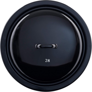 Riess Deckel aus Emaille 28 cm Riesen & Zwerge