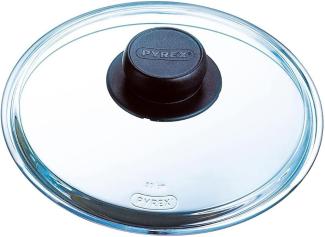 Pyrex 4937231 Glasdeckel für Topf-Pfanne, 21,5 x 23 x 6,5 cm, transparent