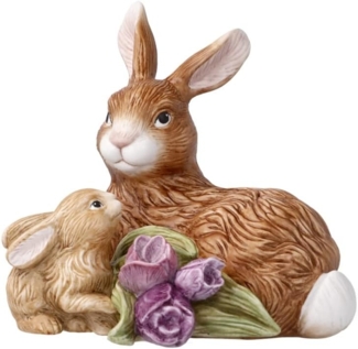 Goebel Figur Hase Jahreshase 2022, Osterdeko, Biskuit-Porzellan, Bunt, 12 cm, 66845221