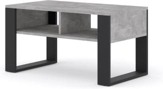 BIM Furniture 'Luca' Couchtisch, Holz grau, 90 x 48 cm