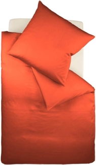 Fleuresse Mako-Satin-Bettwäsche colours chili 4071 240 x 220 + 2 x 80 x 80