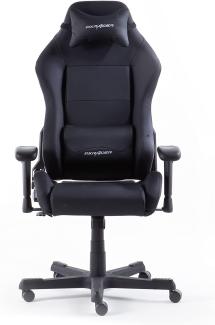 DXRacer 'OH/DE01/N' Gamingstuhl, D-Serie, Kunstleder schwarz, (118-128) x 47 x 67 cm