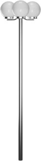 vidaXL Garten-Kandelaber 3-flammig 220 cm 40389
