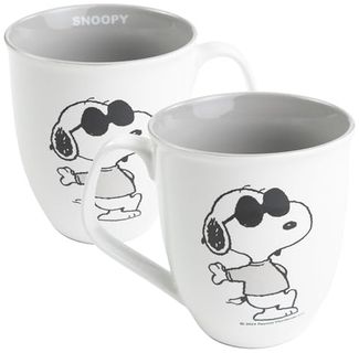 United Labels® Tasse The Peanuts Snoopy Kaffeetasse Becher Kaffeebecher Keramik 280 ml, Keramik