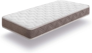 KUO Baby - Kinderbettmatratze Mowgli | Federkernmatratze mit Kokosfaser | Natürlich, hygienisch und atmungsaktiv | 137x67 cm