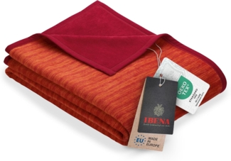 Wohndecke Fano, IBENA, mit Streifen versehen, Kuscheldecke