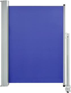 vidaXL Ausziehbare Seitenmarkise 100x300 cm Blau 48341
