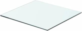 vidaXL Regalboden Glas Transparent 40x30 cm 243816