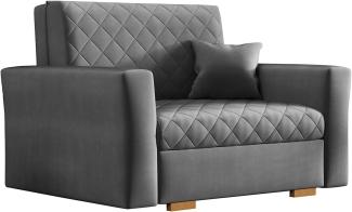 Mirjan24 'Viva Caro' Schlafsofa, Grau, 83 x 96 x 115 cm
