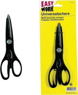 Easy Work 63300 Multi-Küchenschere, 215 mm, schwarz