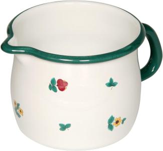 Riess Riess Tasse mit Ausgießer 0,75l Gmundner Streublumen R0093049