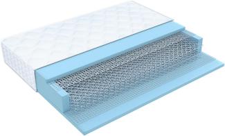 Federkernmatratze Opal Plus. 180x200cm. 22cm hoch. ergonomischer Federkern