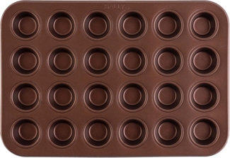 Sallys Muffinform für bis zu 24 Mini-Muffins, (24-tlg), hitzebeständig bis 240 °C