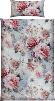 Erwin Müller Bettwäsche Bettwäsche, Mako-Satin, Blumen