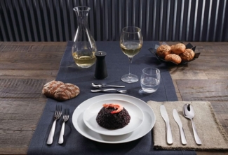 Alessi UNS03-16 Giro Kuchengabel - Edelstahl 18-10 glänzend poliert. 6er Set.