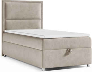 Best for Home Boxspringbett Boxspringbett Trinity K-11 SINGLE mit Bettkasten & Bonellfederkern (70x200 80x200 90x200 100x200 cm), verschiedene Liefermöglichkeiten, TOP Preis-Leistungs-Verhältnis