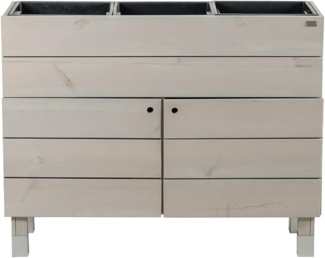 SIENA GARDEN Beetbar smart ² 121 x 43 x 95 cm Kiefer FSC 100 %