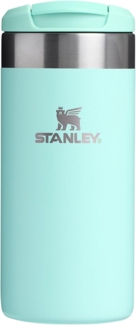 STANLEY Aerolight Transit Thermobecher 12OZ - Hält 6 Stunden Heiß - Spülmaschinenfest - Kaffeebecher To Go Auslaufsicher - Kompatibel Mit Gängigen Pkw-Getränkehalterungen - Watercolor Blue