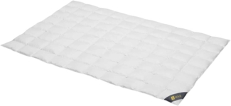 Spessarttraum Daunendecke Gold extra leicht, Füllung: 100% Daunen|240x220 cm