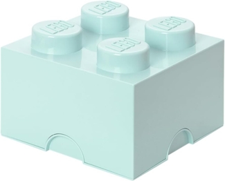 Lego 'Storage Brick 4' Aufbewahrungsbox mintgrün