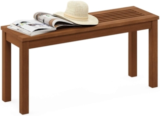 Furinno Tioman Outdoor Bank in Teaköl, Holz, Natur, 30. 23x99. 82x46. 9 cm