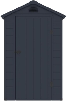 Vente-unique - Gartenhaus - Harz - Anthrazitgrau - 1,39 m² - CESIO