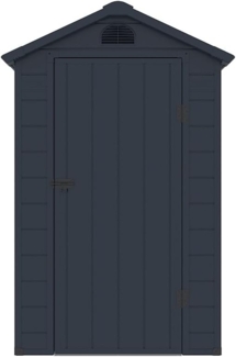 Vente-unique - Gartenhaus - Harz - Anthrazitgrau - 1,39 m² - CESIO