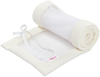 babybay Nestchen Mesh-Waffelpiqué passend für Modell Original, ivory