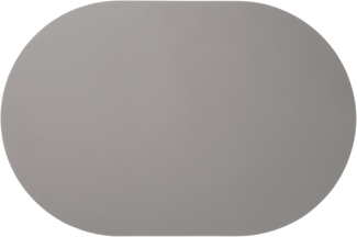 ASA Selection Tischset Oval, Cement Leather Optic