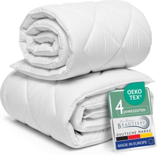 Beautissu BeauNuit JD Bettdecke 4 Jahreszeiten 155x220 cm