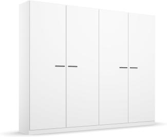 Kleiderschrank FLORENZ, Alpinweiß, ohne Spiegel, 226 x 210 x 54 cm