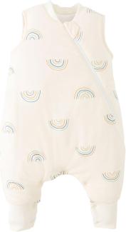 Duomiaomiao Baby Schlafsack, 1x Ganzjahresschlafsack, 1.5tog Kleiner Regenbogen, 95cm / Baby Körpergröße 100-110cm, Baumwolle