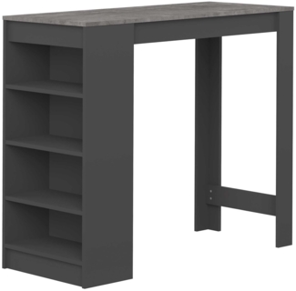 Symbiosis Aravis Bartisch, Schwarzer und konkreter Effekt, 115 x 50 x 102,7 cm (L-P-A)